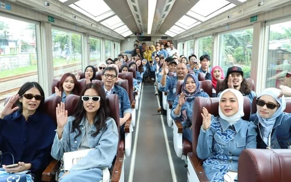 Thumbnail Berita - Sejumlah Artis dan Influencer Promosikan Kereta Api, Ada Maudy Ayunda hingga Inara Rusli