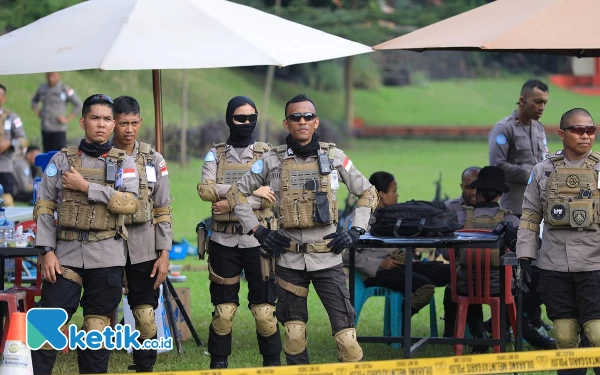 Thumbnail Wahyu Putri Widyaningrum, Polwan Polres Tuban yang Lolos Jadi Pasukan Perdamaian di Afrika Selatan