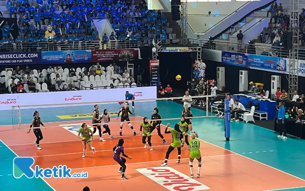 Proliga 2024: Jakarta BIN Kalahkan Bandung BJB Tandamata