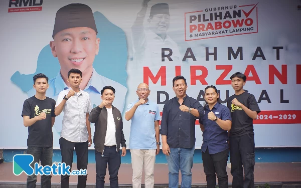 DPP Kami Gibran Lampung Siap Dukung RMD di Pilkada Lampung