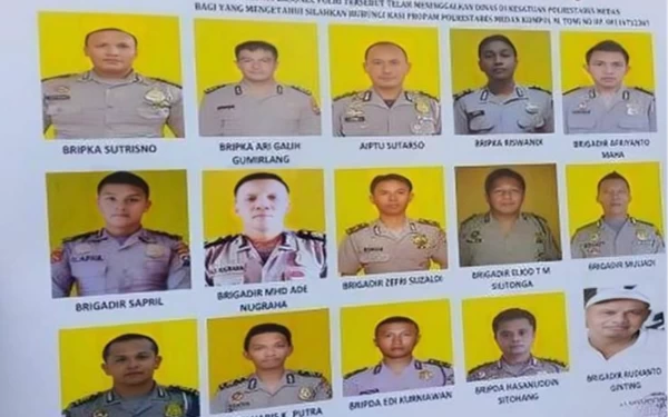 Thumbnail Kok Bisa? 15 Polisi Anggota Polres Medan Jadi Buronan, Diduga Terlibat Aksi Curanmor