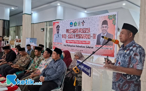 Lepas Peserta MTQ XXX Tingkat Provinsi Malut dan Pesparawi IV 2024, Sekda Halsel Optimistis Juara