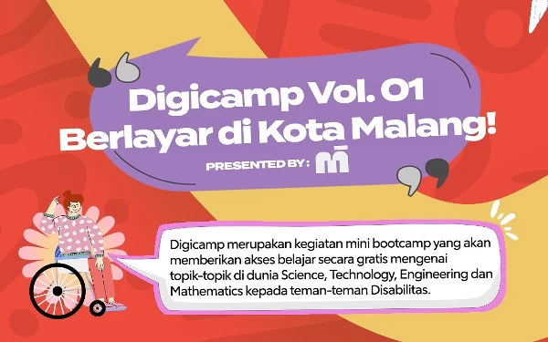 Thumbnail Gelar Digicamp Vol. 01, Manifolks Bangun Inklusifitas Difabel di Ruang Digital