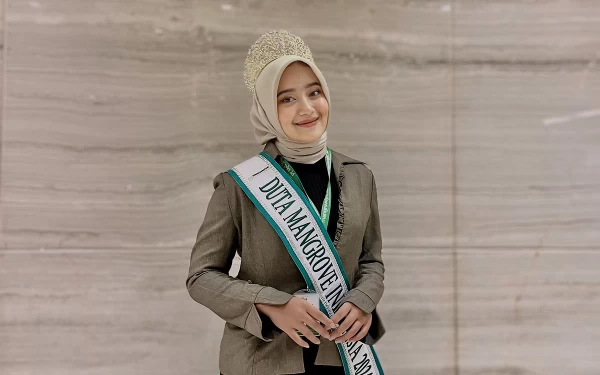 Thumbnail Ikhtiar Wafika Amira Nurfitri, Winner Duta Mangrove Indonesia 2024 Ajak Menjaga Lingkungan