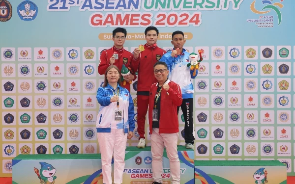 Thumbnail Asean University Games 2024, Atlet Indonesia Berhasil Bawa 8 Medali di Cabang Wushu