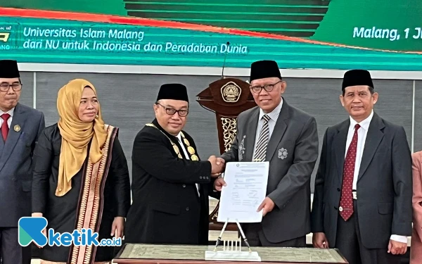 Thumbnail Prof Junaidi Dilantik Jadi Rektor Unisma 2024-2028, Komitmen Menuju World Class University