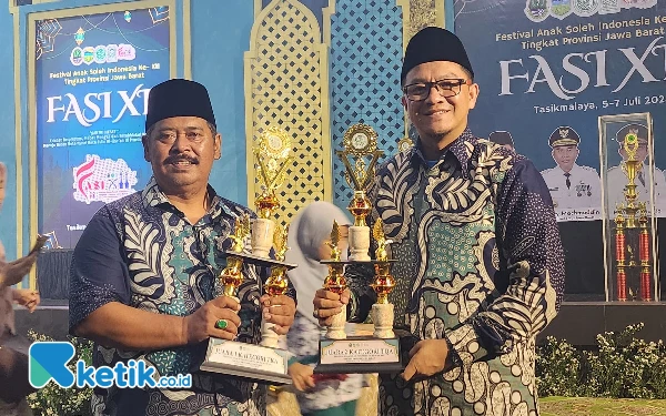 Thumbnail Berita - Membanggakan, Kafilah Kabupaten Bandung Jadi Runner Up Festival Anak Soleh Indonesia XII Tingkat Jabar