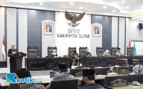 DPRD Kabupaten Blitar Gelar Rapat Paripurna, Bahas Dua Agenda Penting