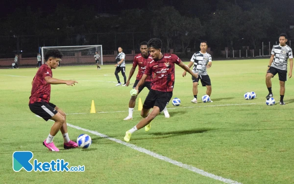 Thumbnail Latihan Hari Kedua, Timnas Indonesia U-19 Bawa 28 Pemain