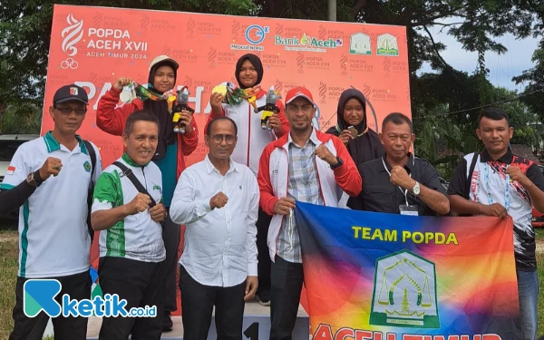 Perdana! Tim Panahan Simeulue Raih Medali Perunggu di Ajang Popda XVII Aceh Timur