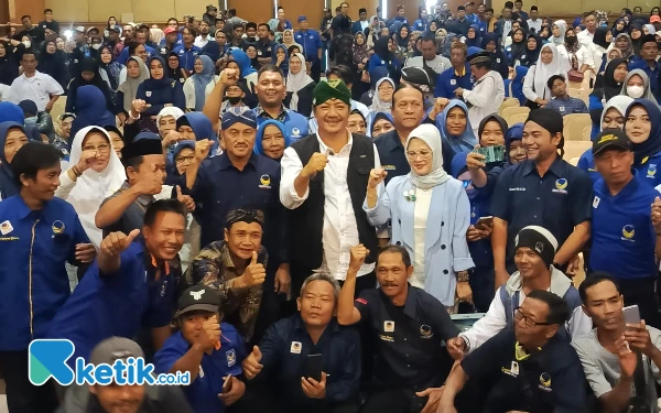 Thumbnail Usung Deny-Mudawamah di Pilkada 2024, Ini Target NasDem Kabupaten Kediri