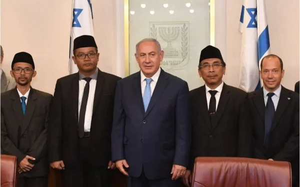 Foto Gus Yahya Bertemu Netanyahu Kembali Mencuat