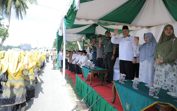 Thumbnail Pembukaan Festival Seni Qasidah Tingkat Kabupaten 2024, Plh Sekda Asahan Lepas Balon Udara