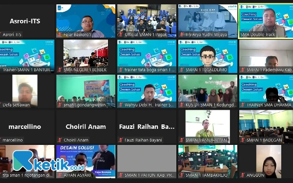 Thumbnail Berita - Tindak Lanjut Digital Skills, ITS dan Unicef Gelar Coaching Desain Solusi untuk Trainer