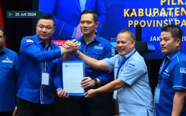 Demokrat Resmi Usung Freddy Thie-Sobar Somad di Pilbup Kaimana 2024