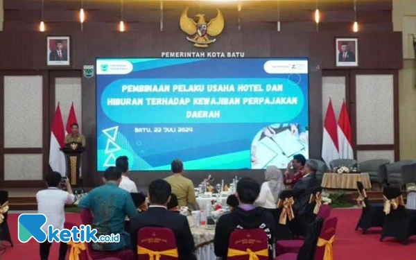 Thumbnail Ingatkan Kewajiban Pajak, Puluhan Pelaku Usaha Hotel dan Hiburan Kota Batu Dibina