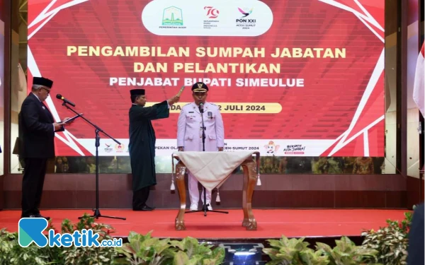 Thumbnail Berita - Teuku Reza Fahlevi Resmi Dilantik Jadi Pj Bupati Simeulue