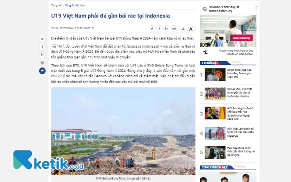 Media Vietnam Kritik Bau Sampah GBT sampai Penampilan Indonesia, Indra Sjafri: Harusnya Mereka Introspeksi Diri