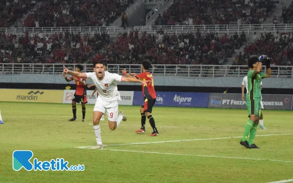 Piala AFF U-19: Borong Dua Gol, Jens Raven Bawa Garuda Muda Sikat Timor Leste 6-2