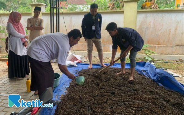 Thumbnail Mahasiswa KKN UTM Sosialisasikan Cara Pembuatan Pestisida Nabati kepada Petani di Pamekasan