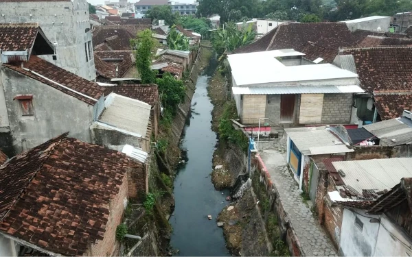 Thumbnail Dana Cair, Permukiman Kumuh di Kali Gempol Kota Madiun Bakal Berubah Wajah