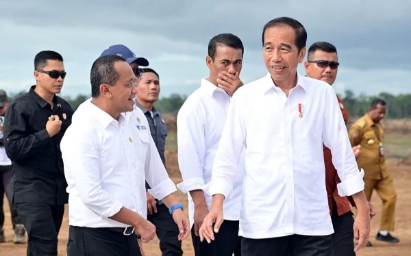 Thumbnail Jokowi Tunjuk Bahlil Lahadalia Pimpin Satgas Percepatan Investasi IKN