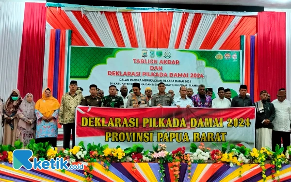 Thumbnail Berita - Tabligh Akbar Kaimana, Sarana Bangun Persaudaraan dan Kesejahteraan Menuju Pilkada Damai 2024