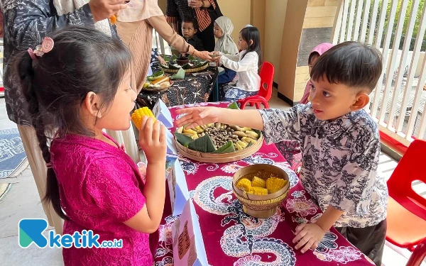 Lucunya Anak-Anak TK Islam Sabilillah 2 Malang Ikuti Market Day