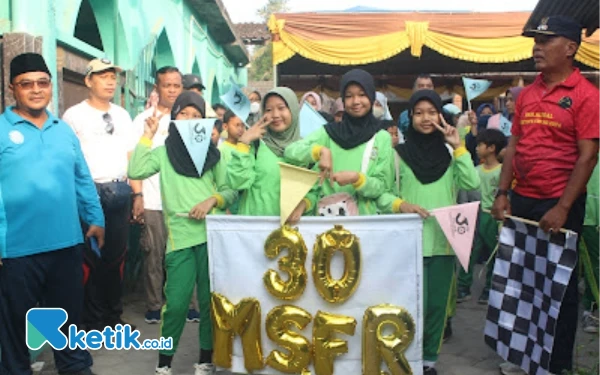 Jalan Sehat Tandai Puncak Peringatan Milad ke-30 SD Muhammadiyah Sangonan IV Sleman