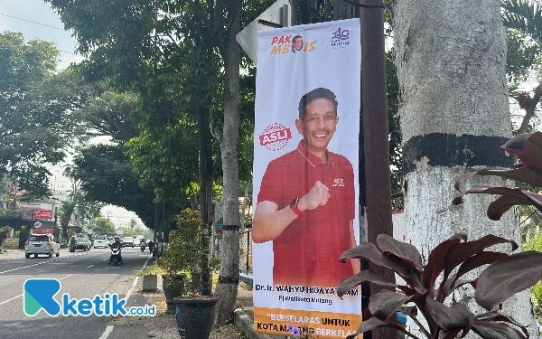 Thumbnail Pasca Purna Jadi Pj Wali Kota Malang, Banner Wahyu Hidayat Bakal Disapu Bersih