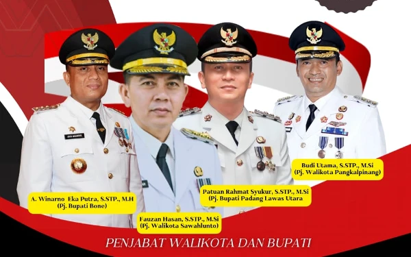 Thumbnail Berita - 4 Purna IPDN Angkatan XIII Jadi Pj Bupati/Wali Kota di Indonesia, Ini Nama-Namanya