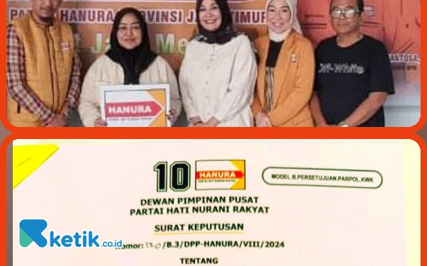 Thumbnail Berita - Partai Hanura Resmi Usung Bunda Ita - Mbak Zuli di Pilkada Nganjuk