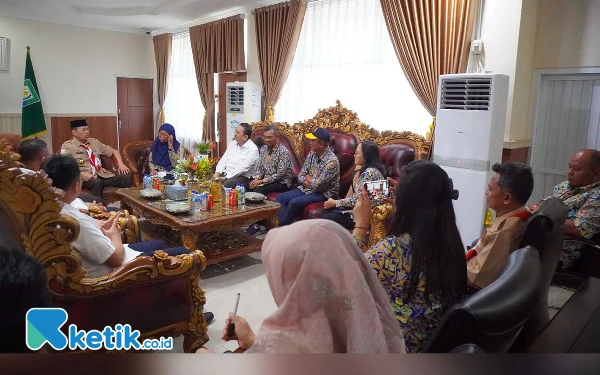 Sekda Provinsi Bengkulu Terima Audiensi dari Tim Pemantauan dan Evaluasi PSN