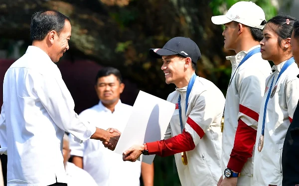 Jokowi Bagi-Bagi Bonus Atlet Peraih Medali Olimpiade, Emas Diguyur Rp6 Miliar