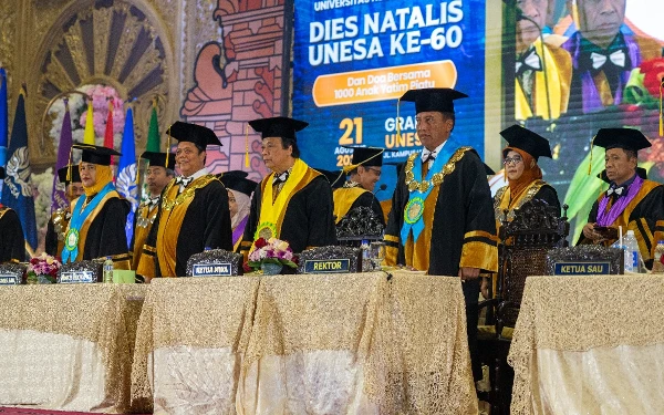 Thumbnail Rayakan Dies Natalis ke-60 Unesa Akan Bangun Kampus Baru di IKN dan Pacet