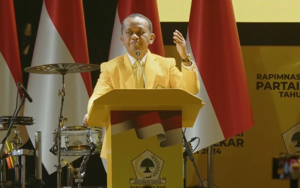 Thumbnail Bahlil Lahadalia Resmi Jadi Ketua Umum Golkar