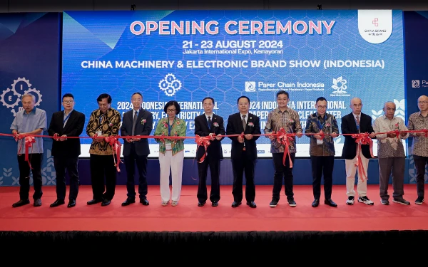 Ratusan Produsen Mesin Industri dan Produk Elektronik China Jajaki Peluang Pasar Indonesia di IIME 2024