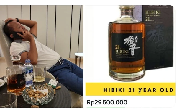 Thumbnail Viral! Ini Daftar Kekayaaan Menteri Bahlil dan Harga Wisky Hibiki yang Menemaninya Bersantai