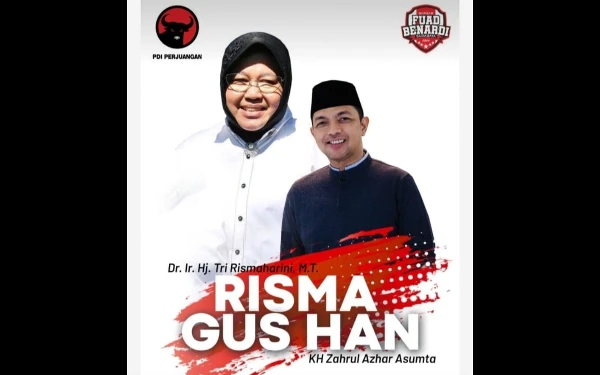 Thumbnail Eks Jubir Pemenangan Khofifah Jadi Pendamping Risma di Pilgub Jatim 2024