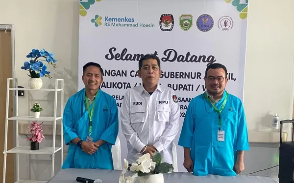 Thumbnail Berita - Paslon Ratu Dewa-Prima Salam Dinyatakan Fit Saat Jalani Tes Kesehatan di RSMH Palembang