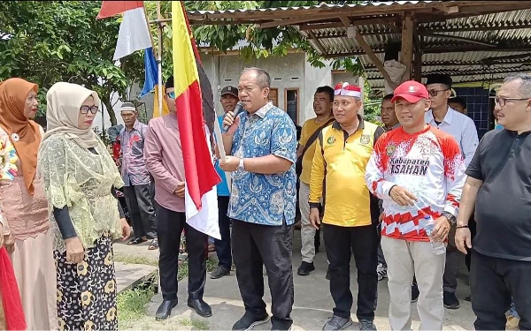 Wakil Bupati Asahan Semarakan Perlombaan Gebyar HUT RI Ke 79 di Desa Hessa Air Genting