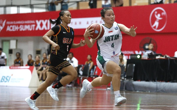 Thumbnail PON 2024: Basket Putri Jatim Petik Kemenangan Kedua, Kalahkan Sulsel 58-35