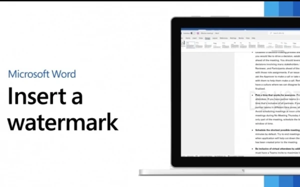 Thumbnail Lindungi Dokumen Anda dengan Memberi Watermark di Microsoft Word, Ini Caranya