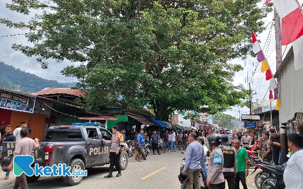 Polisi Tertibkan Pemuda 2 Desa di Halmahera Selatan yang Terlibat Baku Hantam