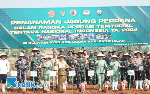 Thumbnail Buka Operasi Teritorial di Bangkalan, Ini Pesan Danrem 084/Bhaskara Jaya