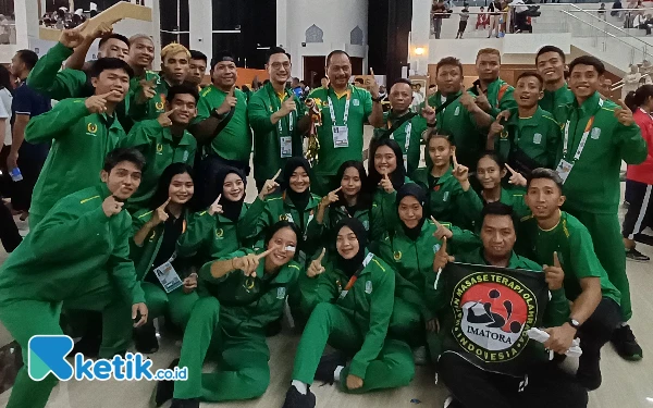 Thumbnail Mantap! Muaythai Jatim Juara Umum PON 2024, Sabet 6 Emas 9 Perak 3 Perunggu