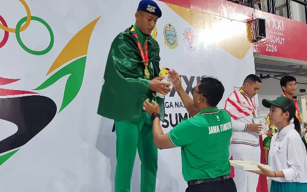 Thumbnail Cabor Taekwondo Jatim Tambah 3 Medali Emas di PON 2024