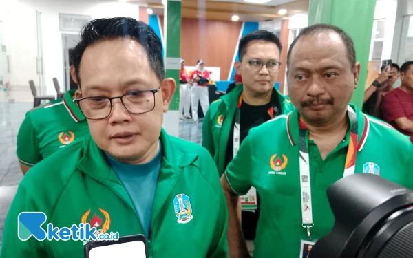 Thumbnail Klasemen Sementara PON 2024: Jatim Merosot ke Posisi 3, Pj Gubernur Masih Optimis Juara Umum