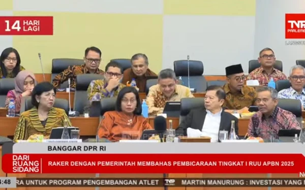 Thumbnail Banggar DPR Setujui Postur APBN 2025 Usulan Pemerintah Tanpa Ada Perubahan