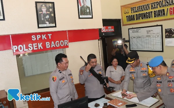 Sidak Tiga Polsek, Kapolres Nganjuk: Tingkatkan Pelayanan Masyarakat dan Jaga Netralitas di Pilkada!